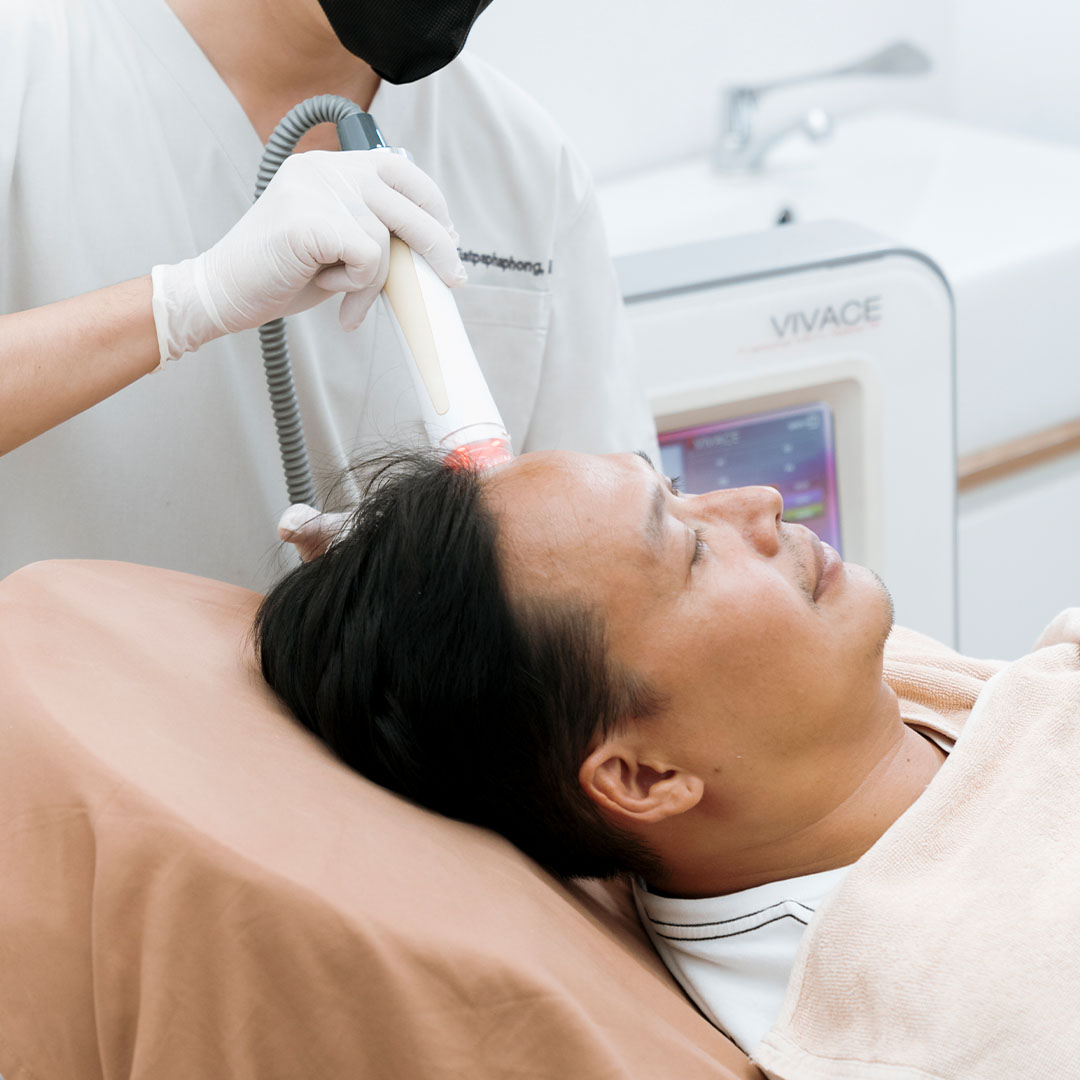 ข้อปฏิบัติตัวหลังทำ PRP/Vivace ผม